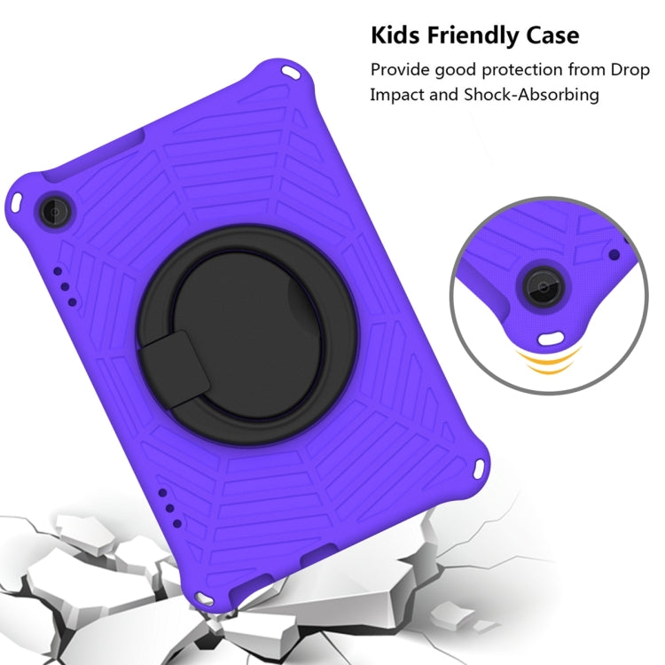 For Lenovo Tab M10 3rd Gen Spider King Silicone Protective Tablet Case(Purple) - Lenovo by buy2fix | Online Shopping UK | buy2fix