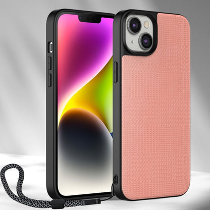 For iPhone 14 Pro ViLi TH Series Shockproof Phone Case with Lanyard(Pink) - iPhone 14 Pro Cases by ViLi | Online Shopping UK | buy2fix