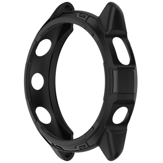 For Garmin Forerunner 265S Armor Hollow Watch Protective Case(Black) by buy2fix