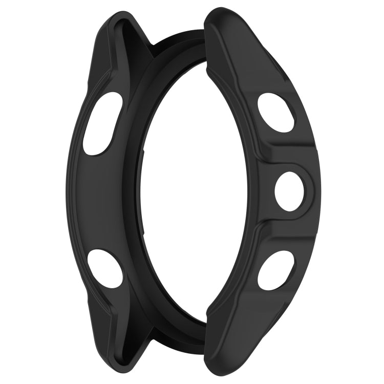For Garmin Forerunner 265S Armor Hollow Watch Protective Case(Black) by buy2fix