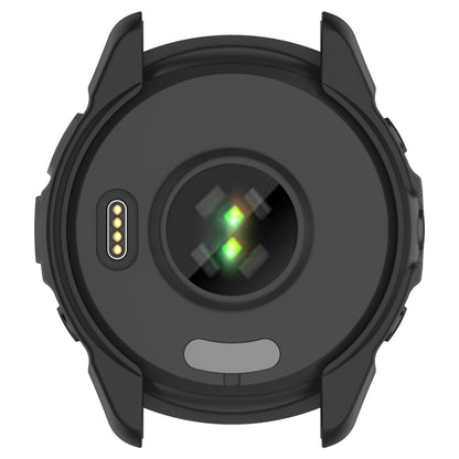 For Garmin Forerunner 265S Armor Hollow Watch Protective Case(Black) by buy2fix