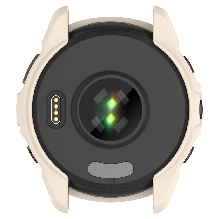 For Garmin Forerunner 265S Armor Hollow Watch Protective Case(Starlight Color) by buy2fix