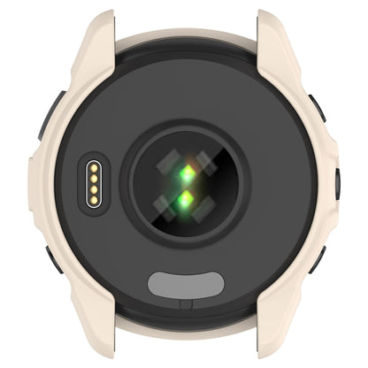 For Garmin Forerunner 265S Armor Hollow Watch Protective Case(Starlight Color) by buy2fix