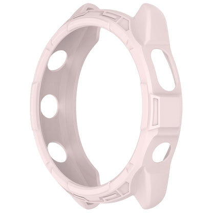 For Garmin Forerunner 965 Armor Hollow Watch Protective Case(Light Pink) by buy2fix