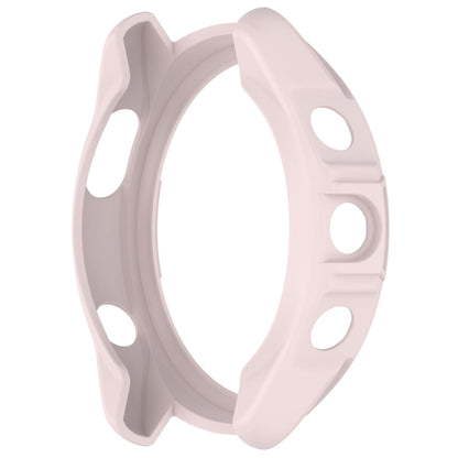 For Garmin Forerunner 965 Armor Hollow Watch Protective Case(Light Pink) by buy2fix