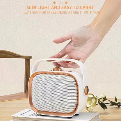 NewRixing NR138W Wireless Microphone TWS Handheld Noise Reduction Portable Smart Bluetooth Speaker(Red) - Desktop Speaker by NewRixing | Online Shopping UK | buy2fix