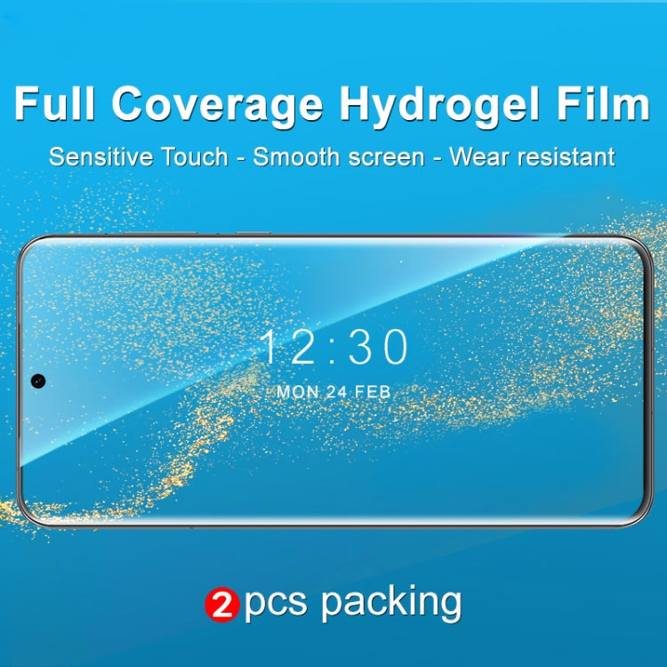 For ZTE nubia Z50 Ultra 5G 2pcs imak Curved Full Screen Hydrogel Film Protector - Others by imak | Online Shopping UK | buy2fix