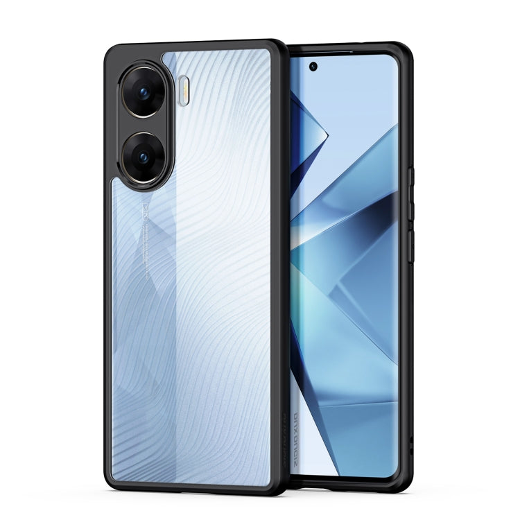 For vivo V29e India DUX DUCIS Aimo Series TPU + PC Frosted Feel Phone Case(Black) - vivo Cases by DUX DUCIS | Online Shopping UK | buy2fix