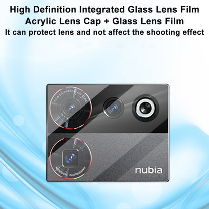 For ZTE nubia Z50 Ultra 5G imak Integrated Rear Camera Lens Tempered Glass Film - Other by imak | Online Shopping UK | buy2fix