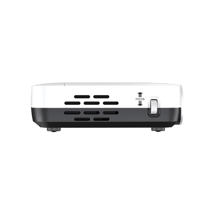 WOWOTO H10S TIDLP DMD 0.45 inch 1920 x 1080P 4K 500ANSI RGB LED Smart Projector(UK Plug) by WOWOTO