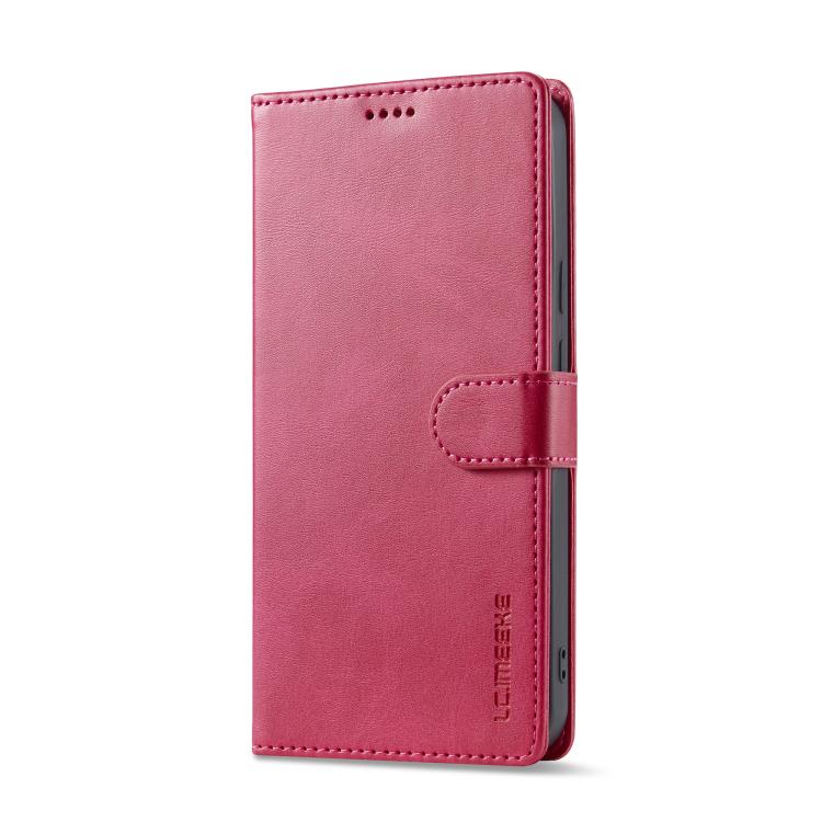 For Google Pixel 10 / 10 Pro LC.IMEEKE Calf Texture Flip Leather Phone Case(Red) - Google Cases by LC.IMEEKE | Online Shopping UK | buy2fix