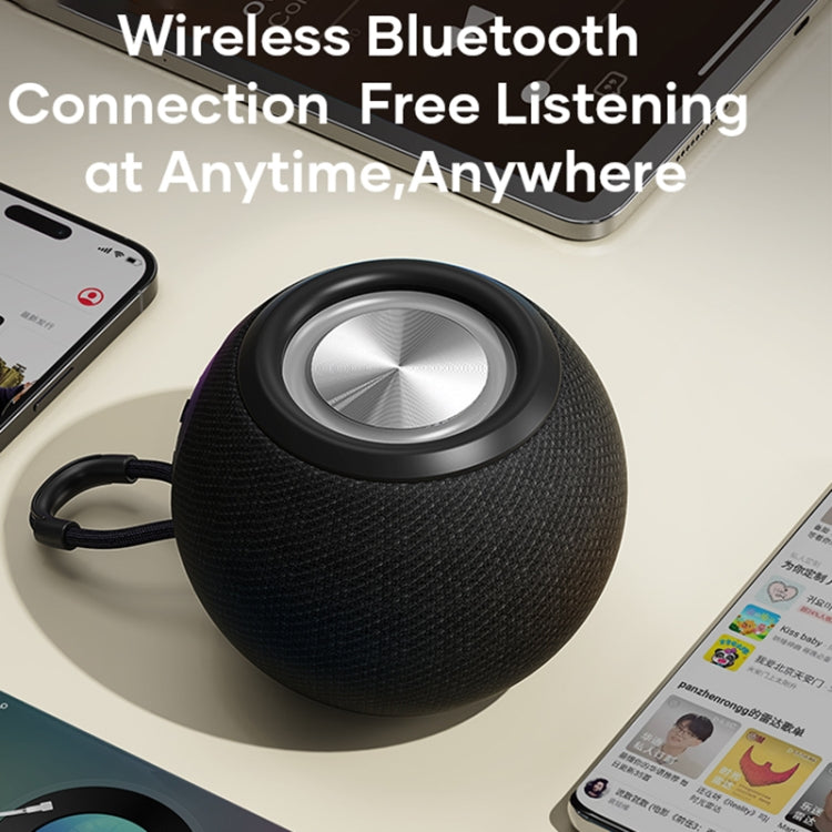 ROCK RAU0758 Portable Bluetooth Speaker(White) - Desktop Speaker by ROCK | Online Shopping UK | buy2fix