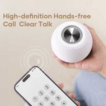 ROCK RAU0758 Portable Bluetooth Speaker(White) - Desktop Speaker by ROCK | Online Shopping UK | buy2fix