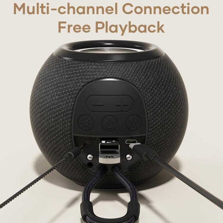 ROCK RAU0758 Portable Bluetooth Speaker(White) - Desktop Speaker by ROCK | Online Shopping UK | buy2fix