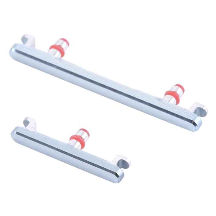 For OnePlus 8T Power Button + Volume Control Button(Silver) by buy2fix