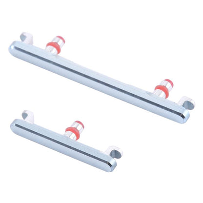 For OnePlus 8T Power Button + Volume Control Button(Silver) by buy2fix