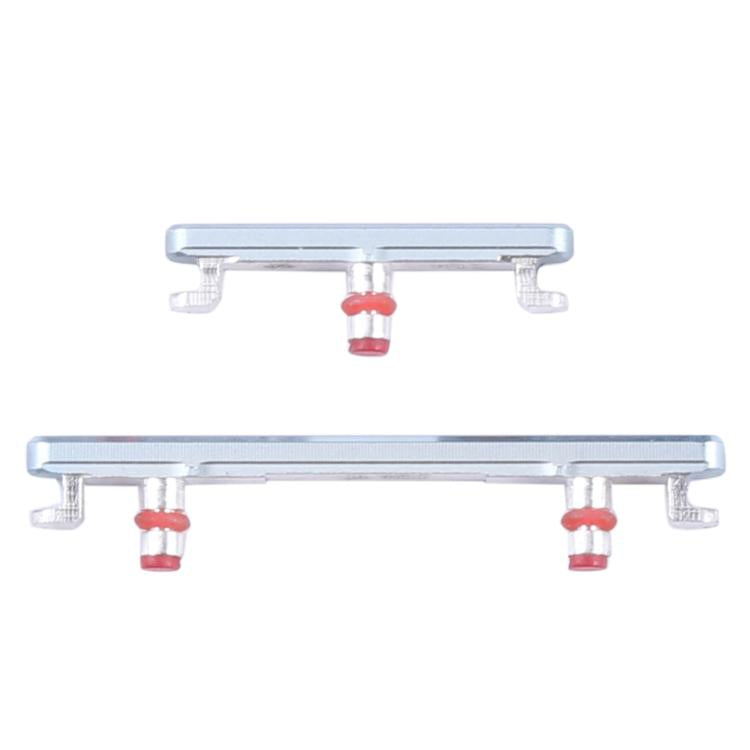 For OnePlus 8T Power Button + Volume Control Button(Silver) by buy2fix