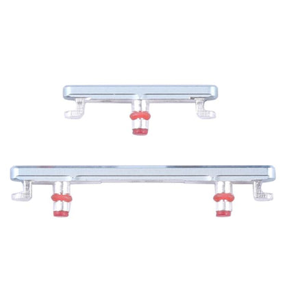 For OnePlus 8T Power Button + Volume Control Button(Silver) by buy2fix