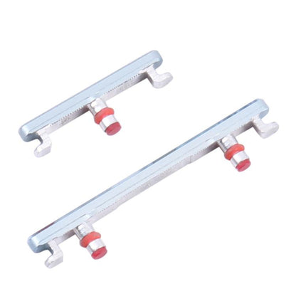 For OnePlus 8T Power Button + Volume Control Button(Silver) by buy2fix