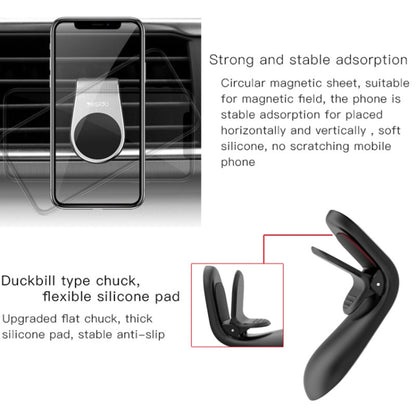 Yesido C64 Car Air Vent Strong Magnetic Phone Holder(Black) by Yesido