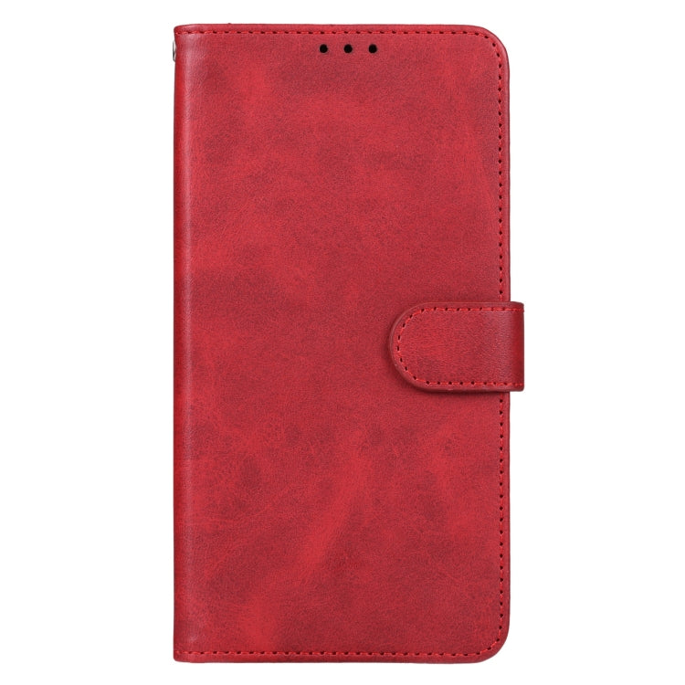 For Realme C65 Leather Phone Case(Red) - Realme Cases by buy2fix | Online Shopping UK | buy2fix