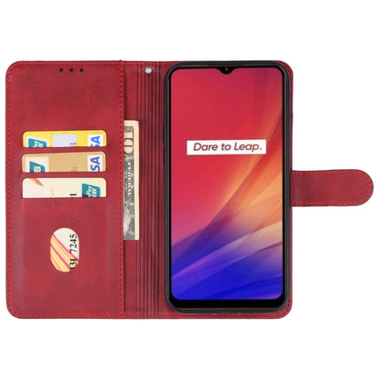 For Realme C65 Leather Phone Case(Red) - Realme Cases by buy2fix | Online Shopping UK | buy2fix