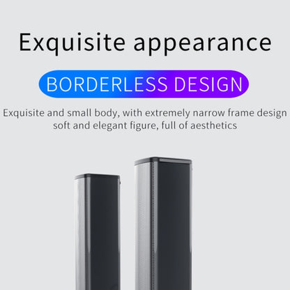 BS-36 20W Multi-Function 3D Stereo Surround Bluetooth Speaker Subwoofer Soundbar(Black) - Desktop Speaker by buy2fix | Online Shopping UK | buy2fix