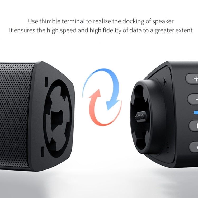 BS-36 20W Multi-Function 3D Stereo Surround Bluetooth Speaker Subwoofer Soundbar(Black) - Desktop Speaker by buy2fix | Online Shopping UK | buy2fix