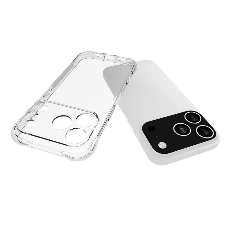 For iPhone 17 Pro Shockproof Non-slip Thickening TPU Phone Case(Transparent) - iPhone 17 Pro Cases by buy2fix | Online Shopping UK | buy2fix