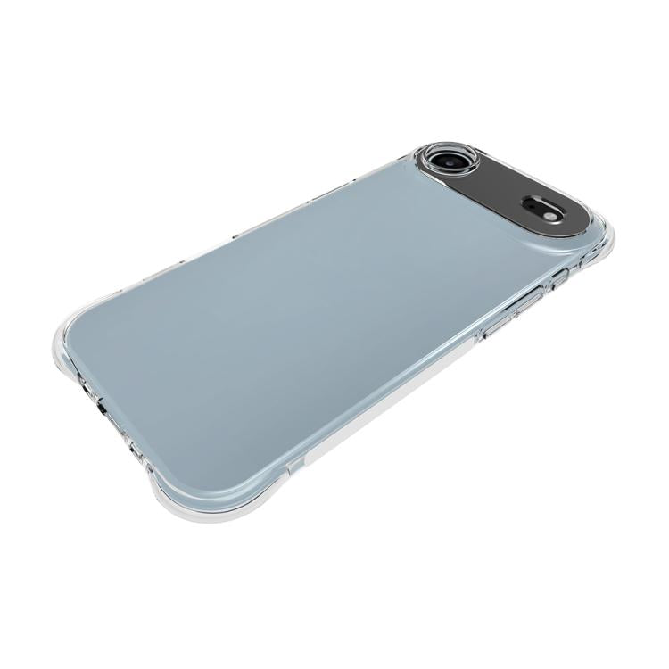 For iPhone Air Shockproof Non-slip Thickening TPU Phone Case(Transparent) - iPhone Air Cases by buy2fix | Online Shopping UK | buy2fix