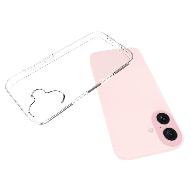 For iPhone 17 Waterproof Texture TPU Phone Case(Transparent) - iPhone 17 Cases by buy2fix | Online Shopping UK | buy2fix