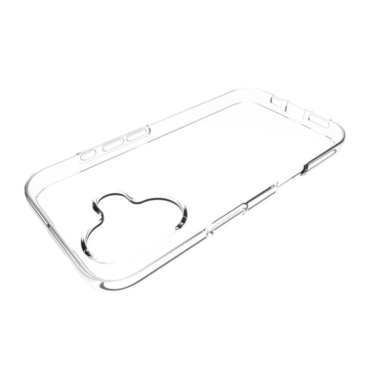 For iPhone 17 Waterproof Texture TPU Phone Case(Transparent) - iPhone 17 Cases by buy2fix | Online Shopping UK | buy2fix