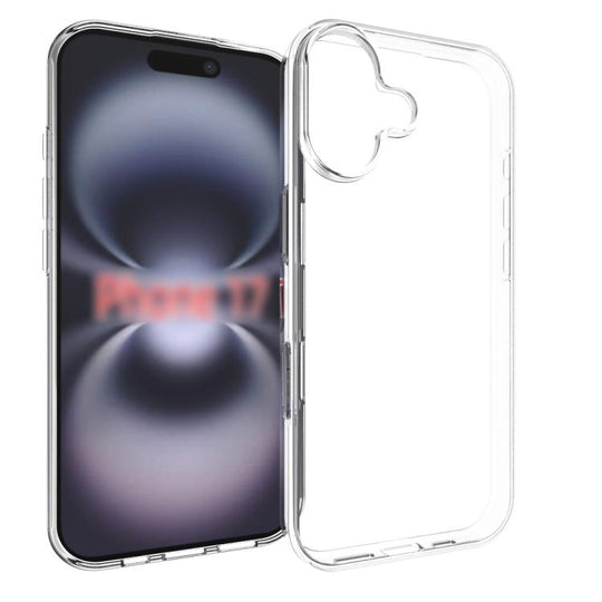 For iPhone 18 Waterproof Texture TPU Phone Case(Transparent)