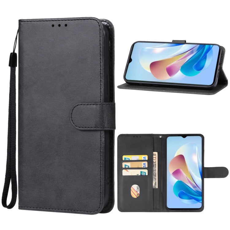 For ZTE Axon 40 Lite Leather Phone Case(Black) - ZTE Cases by buy2fix | Online Shopping UK | buy2fix