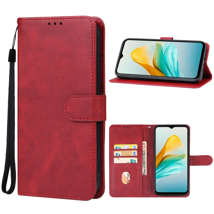 For ZTE Blade A53 Leather Phone Case(Red) - ZTE Cases by buy2fix | Online Shopping UK | buy2fix