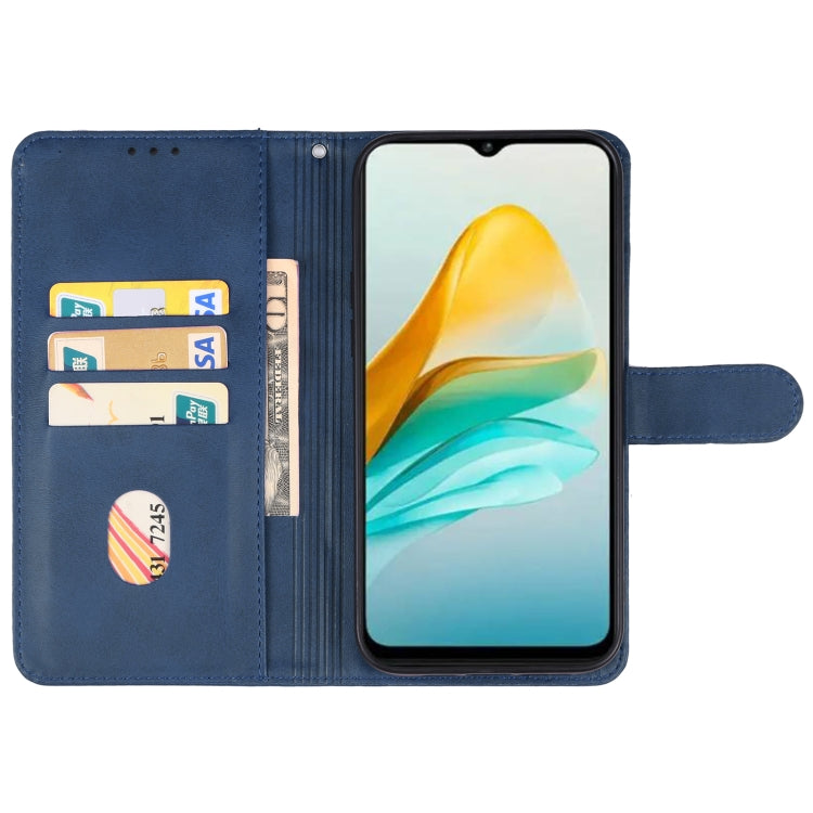 For ZTE Blade A53 Leather Phone Case(Blue) - ZTE Cases by buy2fix | Online Shopping UK | buy2fix