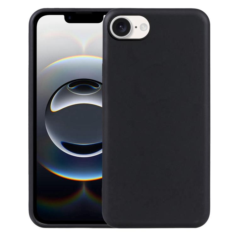 For iPhone 16e TPU Phone Case(Black) - iPhone 16e Cases by buy2fix | Online Shopping UK | buy2fix