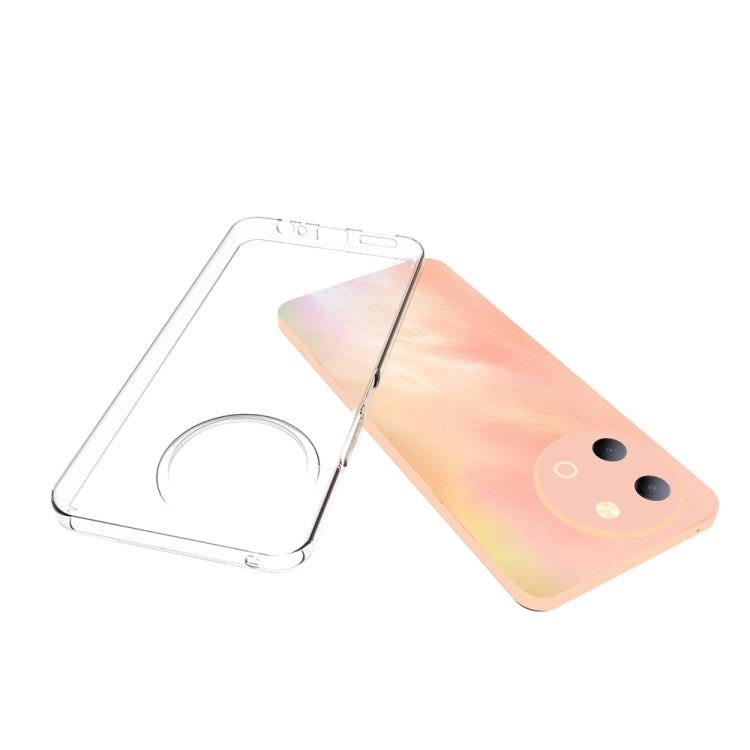 For vivo Y38 5G Waterproof Texture TPU Phone Case(Transparent) - vivo Cases by buy2fix | Online Shopping UK | buy2fix