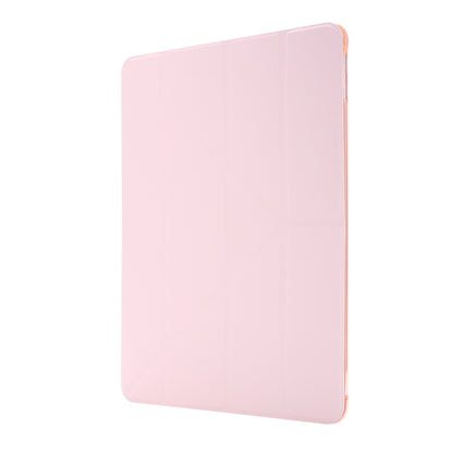 For iPad 10.2 2021 / 2020 / 2019 Airbag Deformation Horizontal Flip Leather Case with Holder & Pen Holder(Pink) - iPad 10.2 Cases by buy2fix | Online Shopping UK | buy2fix