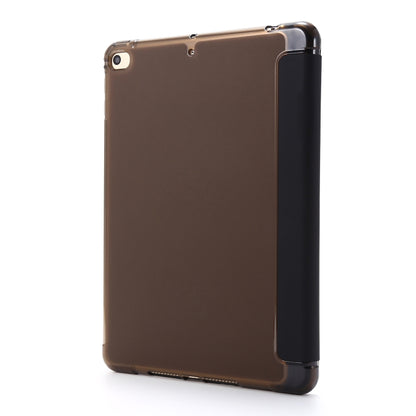 For iPad Mini (2019) Airbag Deformation Horizontal Flip Leather Case with Holder & Pen Holder(Black) - iPad mini (2019) / mini 5 Cases by buy2fix | Online Shopping UK | buy2fix