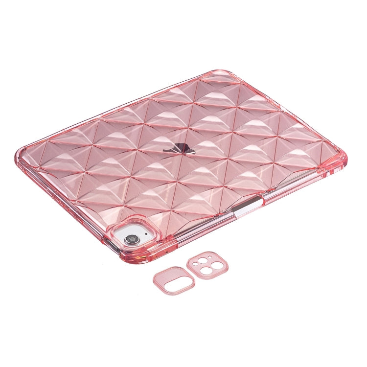 Diamond Texture TPU Airbag Tablet Case For iPad Pro 11 2022 / 2021 / 2020(Pink) by buy2fix