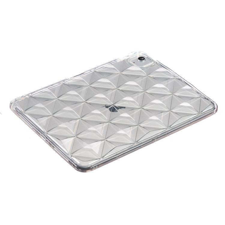Diamond Texture TPU Airbag Tablet Case For iPad Pro 11 2022 / 2021 / 2020(Transparent) by buy2fix