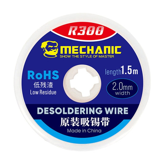 MECHANIC R300 1.5M Suction Tin Wire, Width:2MM - Welding Wire by MECHANIC | Online Shopping UK | buy2fix