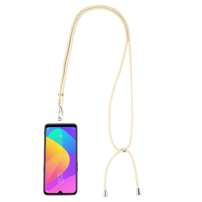 Universal Mixed Color Mobile Phone Lanyard(Yellow Beige) - Lanyards & Wrist Straps by buy2fix | Online Shopping UK | buy2fix