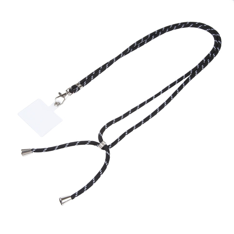 Universal Mixed Color Mobile Phone Lanyard(Black White) - Lanyards & Wrist Straps by buy2fix | Online Shopping UK | buy2fix