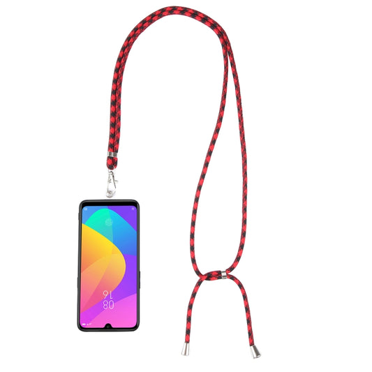 Universal Mixed Color Mobile Phone Lanyard(Red Black) - Lanyards & Wrist Straps by buy2fix | Online Shopping UK | buy2fix