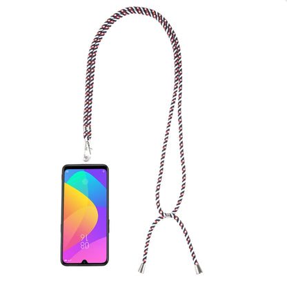 Universal Mixed Color Mobile Phone Lanyard(Blue Red White) - Lanyards & Wrist Straps by buy2fix | Online Shopping UK | buy2fix