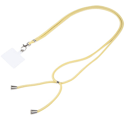 Universal Mixed Color Mobile Phone Lanyard(Yellow White) - Lanyards & Wrist Straps by buy2fix | Online Shopping UK | buy2fix