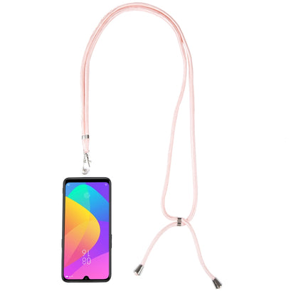 Universal Solid Color Mobile Phone Lanyard(Rose Gold) - Lanyards & Wrist Straps by buy2fix | Online Shopping UK | buy2fix