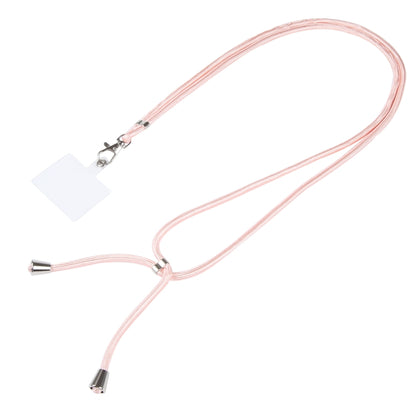 Universal Solid Color Mobile Phone Lanyard(Rose Gold) - Lanyards & Wrist Straps by buy2fix | Online Shopping UK | buy2fix